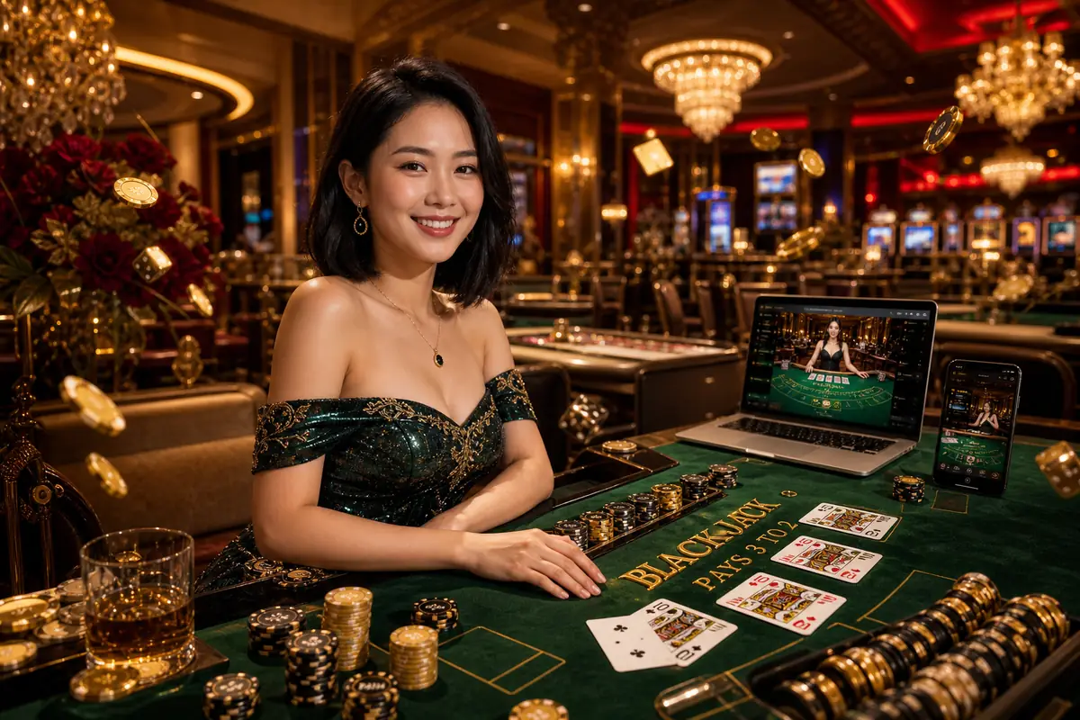 jeetslots9 লাইভ ডিলার টেবিল গেম